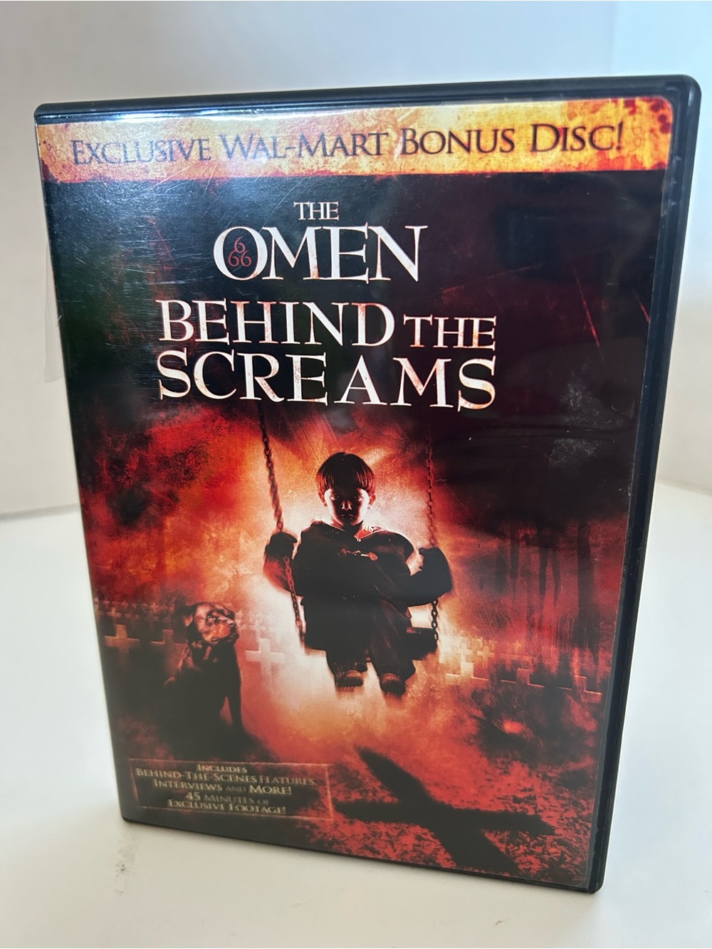 Universal The Omen: Behind the Screams Bonus Disc (black, red, orange)